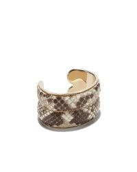 Ferragamo - Gray Double Open Cuff - Lyst