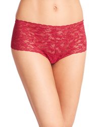 Hanky Panky | Red Retro Thong | Lyst