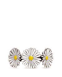 Philippe Audibert | White 'margueritte' Enamel Daisy Cuff | Lyst