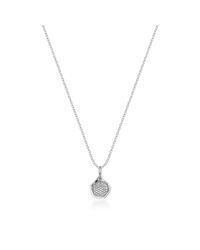 Monica Vinader | Metallic Riva Diamond Mini Pendant | Lyst