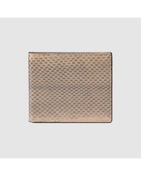 gucci snakeskin wallet