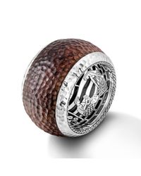 John Hardy | Brown Wide Bangle | Lyst