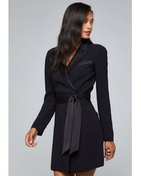 bebe crepe suit dress