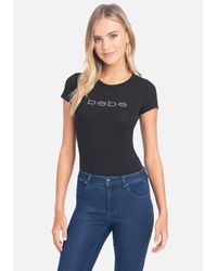 Bebe T Shirts For Women Up To 36 Off At Lyst Com