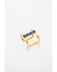 Lizzie Fortunato - Metallic T Bar Cuff - Lyst
