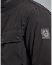 Belstaff Synthetic Explorer Down Jacket in Black for Men - Lyst