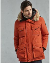 Belstaff Cotton Expedition Hooded Jacket for Men - Lyst