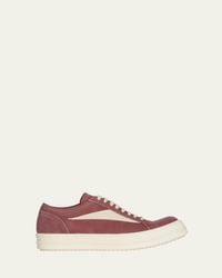 Rick Owens Vintage Sneaks オールドスクール Rick Owens Vintage Sneakers Black Men's - RU01C4897LPOLVS