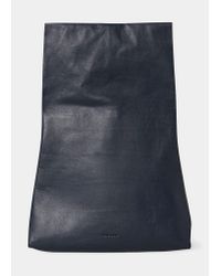 The Row】○バッグ○XL Dante Clutch in Leather - www.depotloc.fr