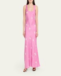 chinese dress ladies MALI Open Back Maxi Dress in Green- Summer maxi Dress