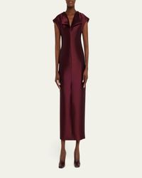 christopher john rogers tiered ruffle peplum midi dress Christopher John Roger's White Dress by Christopher John Rogers