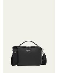 What's in my bag 2022  Prada Brique Saffiano Leather Cross-Body Bag 