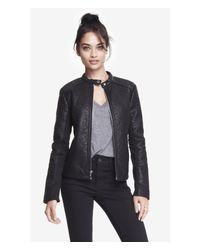 express womens leather jacket