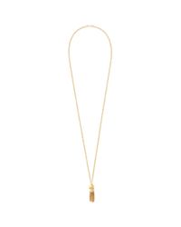 Alexander McQueen | Metallic Skull Tassel Pendant Necklace for Men | Lyst