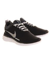 nike free og breeze black running shoes