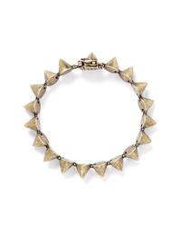 Eddie Borgo | Metallic Small Cone Bracelet for Men | Lyst