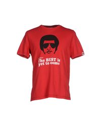 Joe Rivetto Cotton T-shirt in Red for Men | Lyst Australia