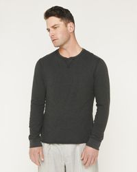 Billy Reid Black Dylan Crew for men