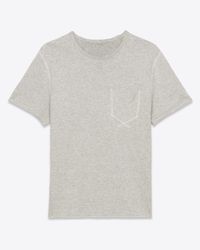 Billy Reid Gray Reversible George Tee for men