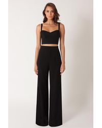 2 piece black jumpsuit