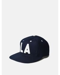 Ebbets Field Flannels Blue Los Angeles Angels 1954 Vintage Ballcap for men