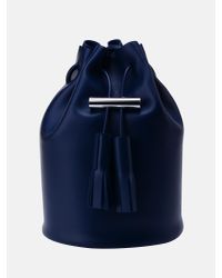 Building Block Blue Bucket_navy