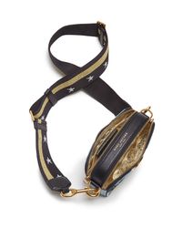 Marc Jacobs Blue Snapshot Denim Patchwork Camera Bag