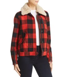 lumberjack jacket fur collar