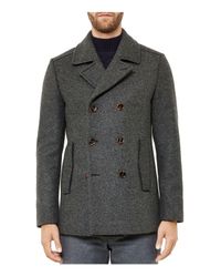 ted baker wool peacoat