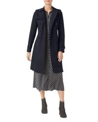 hobbs pink trench coat