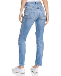 Levi's Denim 501® Skinny Jeans In Old Hangouts in Blue - Lyst