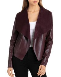bagatelle collection suede jacket