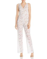 guess jumpsuit white