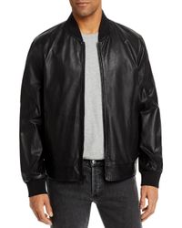 cole haan leather jacket