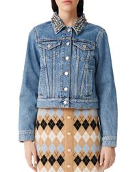 maje jeans jacket