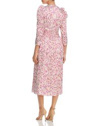 spade floral devore dress
