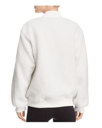 adidas fleece bomber