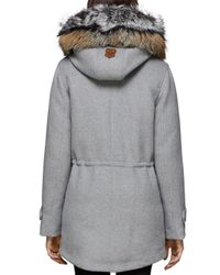 denim jacket with lambswool lining