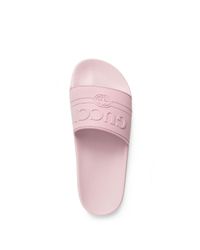 bright pink gucci slides