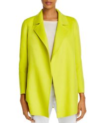 theory yellow coat