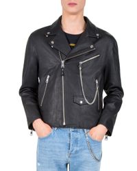 kooples leather biker jacket
