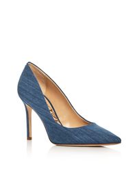 sam edelman blue pumps