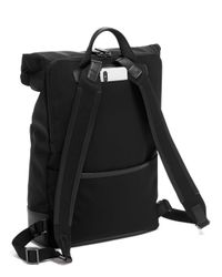 tumi oak roll top backpack