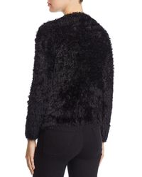 calvin klein fuzzy sweater