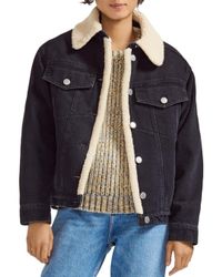 maje jeans jacket