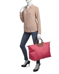 longchamp pliage weekender