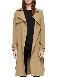 all saints mac coat