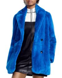 maje fur jacket