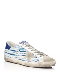 tie dye golden goose sneakers