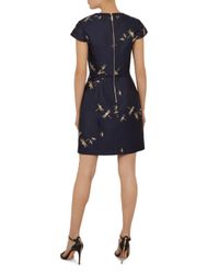 hartty dragonfly jacquard dress